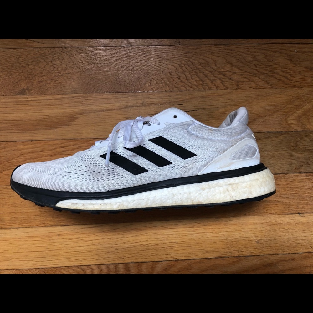 White Adidas Shoes - M9.5/W11 - Used
